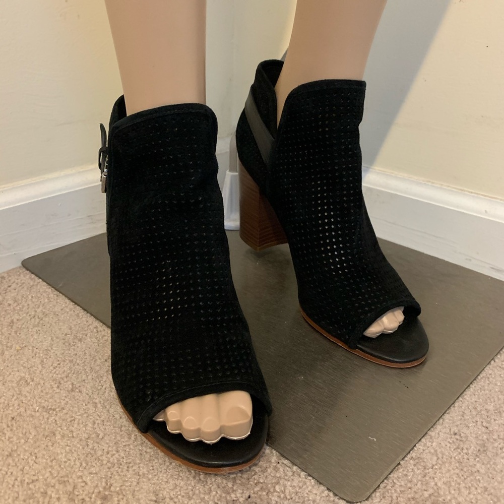 Sam Edelman Easton Open Toe Ankle Booties - Picture 12 of 13